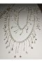Crystal Jewelled Chain Fringe Strip - 6