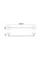 Wish Towel 40 cm Brass Material (with 10 Years Warranty) - 2