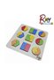 Toy Montessori Wooden Geometric Shapes Piece Whole Find Plug - 4