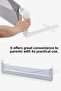 180 cm Baby Bed Barrier - Large Size Safety Barrier Protective Barrier - 4