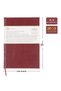 Guitar Notepad (LEFT AND TAB KEYED) 100% Handmade, Hand Stitched Thermo Leather Bound (A/5) - 5