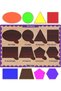 Wooden French Farm Animals-Wildlife-Shape-Numbers Set of 4 Educational-Pedagogical Puzzle - 5