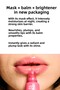 Moisturizing Brightening 3in1 Lip Balm |   Lip Care |   Bubblegum Pink |   Hyaluronic Acid Ceramide - 6