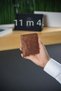 Genuine Leather Crazy Tan Monreo Wallet with Single Money and 12 Card Compartments - 4