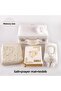 Beaded Box Dowry Holder, Shawl + Prayer Rug + Rosary + Quran Gift Set (Hafiz B. Velvet, White)