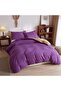 100% Organic 160X200 cm Duvet Cover Set Soft Double Sided - 2