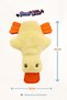 Set of Four Dog Toy with Sound and Traction Plush Rope Toy Dog Play Ball - 8