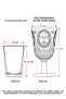 Acrylic Red 6-Piece Glass & Water Soft Drink Coffee Side Cup 450 ml (Not Glass) - 4