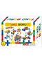 2-in-1 Wheeled Pipe Building Toy Tako Pipe and Ice Trap Game Ice Breaking Game Two Games in One - 2