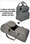 Carrycot Mother Carriage Stroller Baby Carrying Mother Baby Care Backpack Gray