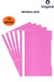 15 Pieces A4 Pink Ring Binder 1 Pack Economical Quality 15 Ring Binder Office School File Folder