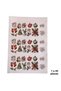 Christmas Themed Sticker Set, 45 Stickers, New Year Gift Package Labels, 15 Different Models