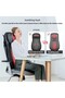 Erg-785 Rubbing Heated Massage Chair Cushion Neck Massager Pillow Massager with Attachment - 5