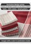 Set of 6 50x50 cm 100% Cotton Patchwork Fabric – For Sewing and Handicrafts