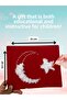 Fun Knitting Set for Kids with Turkey Flag Pattern - 4