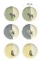 Set of 6 Safari Themed Cake Plates |   Savanda Breakfast & Dessert Presentation Plate 20cm - 5