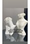 Set of 2 Decorative Jewelry Manikin, Jewelry Display Stand Set, Jewelry Organizer, Earring Necklace Ring Jewellery - 8
