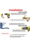 3-Piece Drill Brush Cleaning Brush Set, Bathroom, Kitchen, Rim and Seat Washing Brush - 2