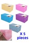 5 Pieces Quilt Storage Bags Large Size Storage Bags for Moving Items - 2