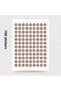 New Year's Gingerbread House Sticker Set, New Year's Gift Package and Gift Tag, 108 Pieces, 33X33 mm - 2