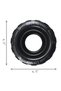 Extreme Tires Perforated Wheel-Shaped Ultra Hard Dog Toy M/L - 3