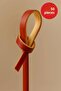 Knotted Red Bamboo Toothpicks – 12 Cm, Stylish Invitation and Cocktail Serving Stick (Pack of 50) - 6