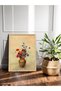 Colorful Floral Vase One Piece Wooden Framed Painting - 2