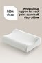 Double-Sided Visco Neck Support Pillow - Orthopedic Anti Stress Super Soft [2 Pieces] (Medium Soft) - 3