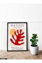 Matisse Papiers Decopues One Piece Black Wooden Framed Painting - 2