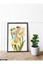 2 Children on a Flower One Piece Painting with Black Wooden Frame - 2