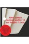 50 Pieces 100% Cotton Washcloth Width 10 cm Height 15 cm Sent with Soap, Lavender, Dry Pouch, and String - 4