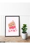 Maintained Hand Painted One Piece Black Wooden Framed Painting - 2