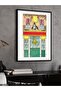 Colorful Home One Piece Black Wooden Framed Painting - 3