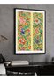 Yellow Flowers One Piece Black Wooden Framed Painting - 3