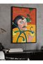 Paul Gauguin Self-Portrait with a Yellow Christ One Piece Painting with Black Wooden Frame - 3