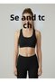 Women's Sports Padded Cross Bustier - 3