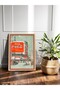 Red Coca-Cola Factory One Piece Wooden Framed Painting - 2