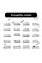 Gray Elastic Sofa Cover 3-Piece Washable Flexible Sofa Cover |   Stain-Resistant Sofa Bed Cover - 6