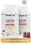 2 Pack Skin Vitamin, Skin Gummy, Anti-Blemish, Brightening, Internal Protection Against Uv Rays