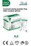 Coremed Sterile Surgical Latex Powder-Free Gloves Size 6.5 50 Pairs