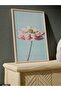 Pink Lotus One Piece Wooden Framed Painting - 3