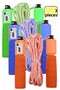 Jump Rope Adjustable with Counter 3 Pieces Jump Rope with Adjustable Indicator Home Fitness Rope with Sponge Handle