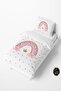 Rainbow Patterned Children's and Baby's Room Duvet Cover Set Tlan-305 - 6