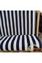 Striped and Patterned Water and Stain Repellent Panama Linen Small-Scale Premier Duck Fabric Cloth 100X180
