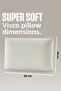 Orthopedic Visco Sleeping Pillow - Chubby Pillow Super Soft [2 Pieces] (Medium Soft) - 6