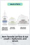 Ultra Pure, Creamy Eye and Ultra Facial Set with Avocado Content and Moisturizing