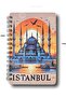 Glitter Notebook Istanbul A5 New Year Unlined Spiral 14X21 cm Sultanahmet - 2