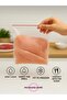 Ziplock Bag Transparent Bag 21X27 cm 100 Pieces Henna Meat Chicken Snack Nuts Bag - 2