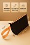 Stylish Sanitary Pad and Underwear Carrying Storage Bag Waterproof Organizer with Wrist Strap Inside the Bag - 3