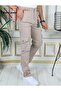 Men's Cargo Pocket Pack High Waist Lycra Dume Zipper Flat Legs - 3